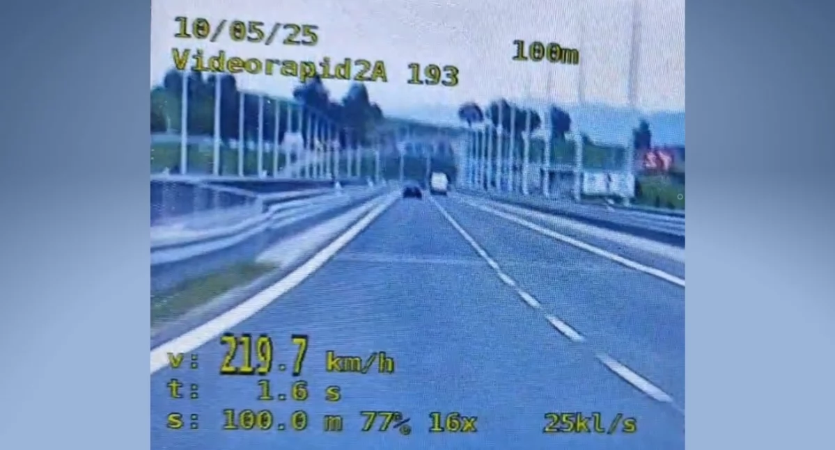Jechał zakopianką 219 km/h - 30-latek stanie przed sądem