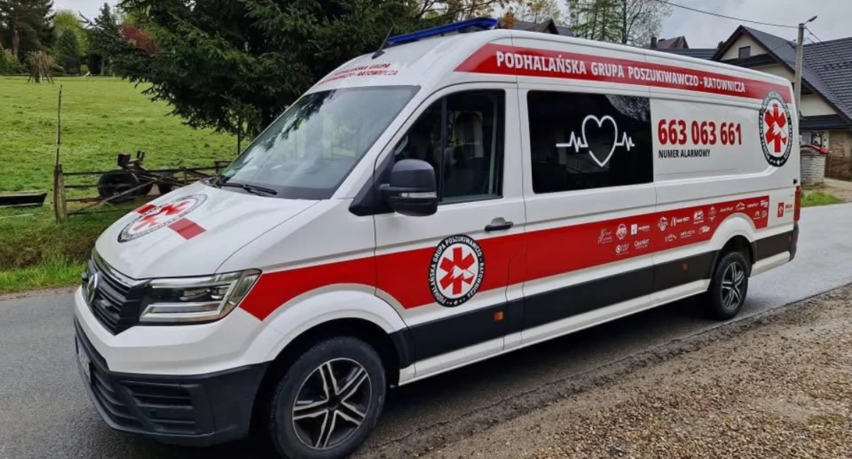 Nowy bus w Podhalańskiej Grupie Poszukiwawczo-Ratowniczej 
