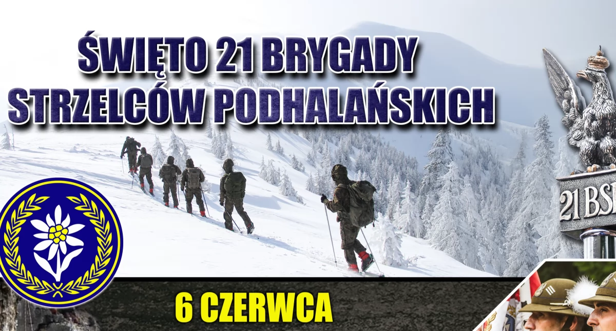 Święto 21 Brygady Strzelców Podhalańskich w Nowym Targu – uroczystości i piknik wojskowy na Rynku
