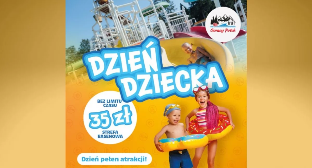Dzień Dziecka w Termach Gorący Potok – moc atrakcji i wodnej zabawy w sercu Podhala