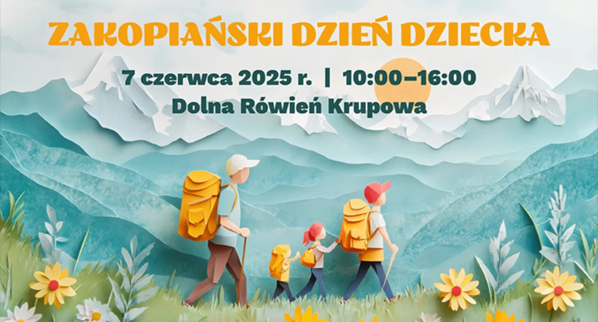 Zakopiański Dzień Dziecka już 7 czerwca - moc atrakcji na Dolnej Równi Krupowej