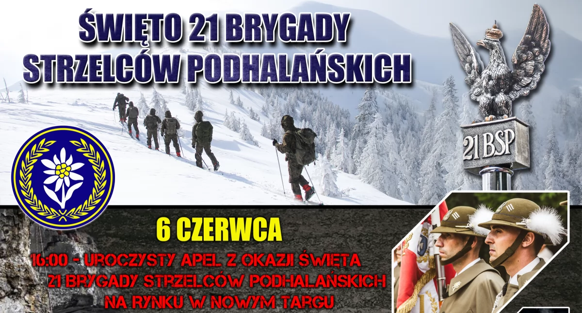 Święto 21. Brygady Strzelców Podhalańskich w Nowym Targu 