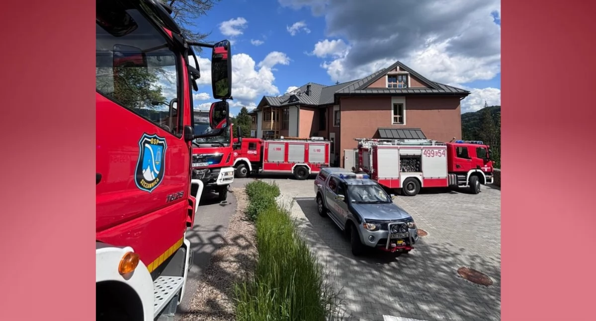  Pożar falownika instalacji fotowoltaicznej w Krościenku