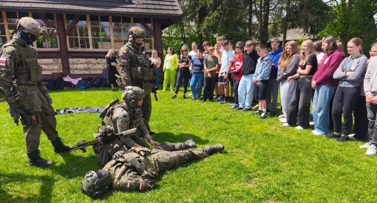 Wojskowy Dzień Dziecka w Starem Bystrem