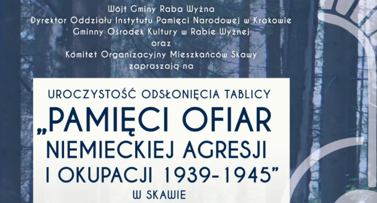 Skawa uczci pamięć ofiar II wojny światowej