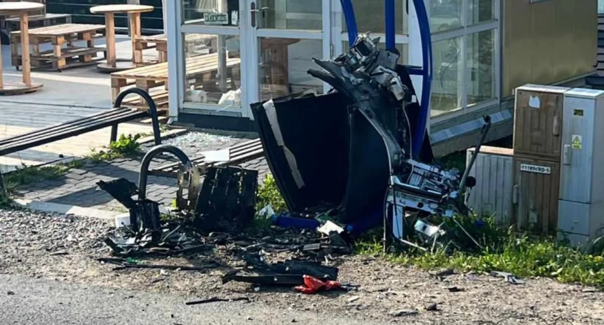 Wstępna informacja tatrzańskie policji w sprawie włamania do bankomatów