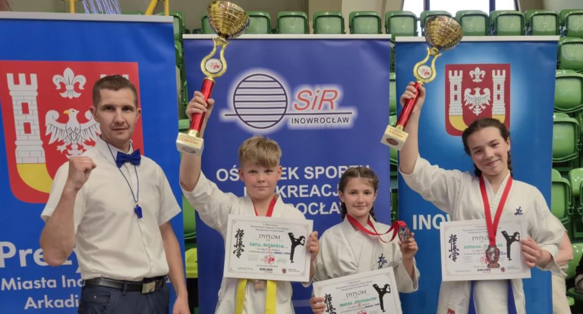 Sukces zawodników Orawskiej Szkoły Karate na mistrzostwach w Inowrocławiu