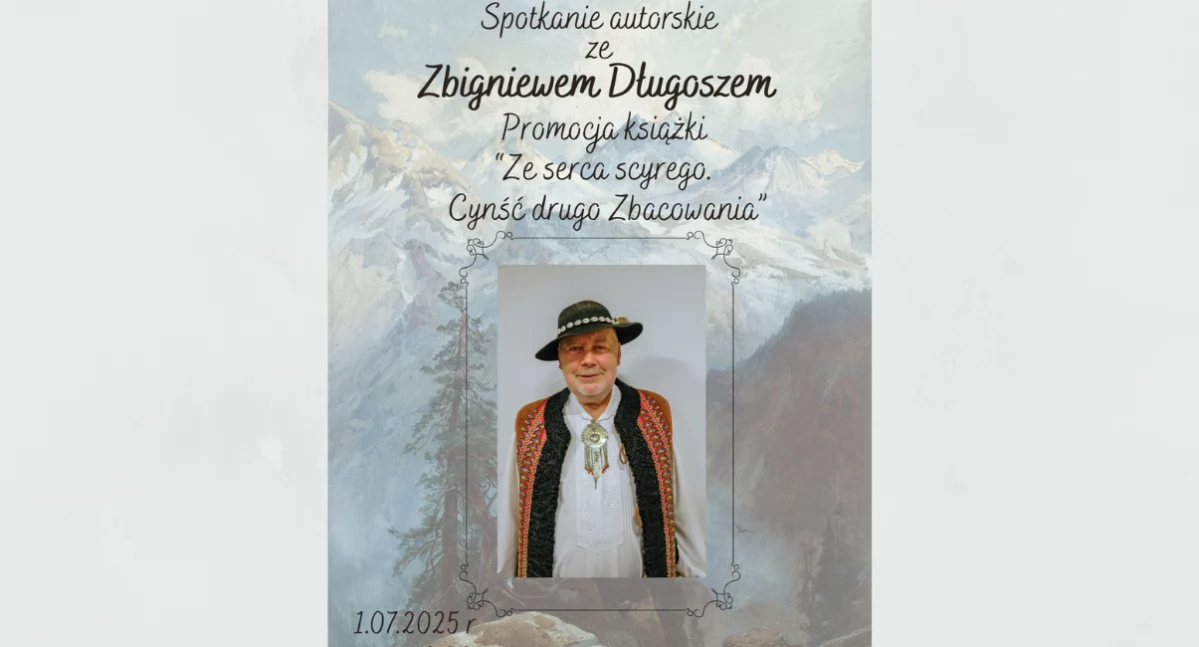 Spotkanie autorskie ze Zbigniewem Długoszem w Suchem – promocja nowego tomiku poezji