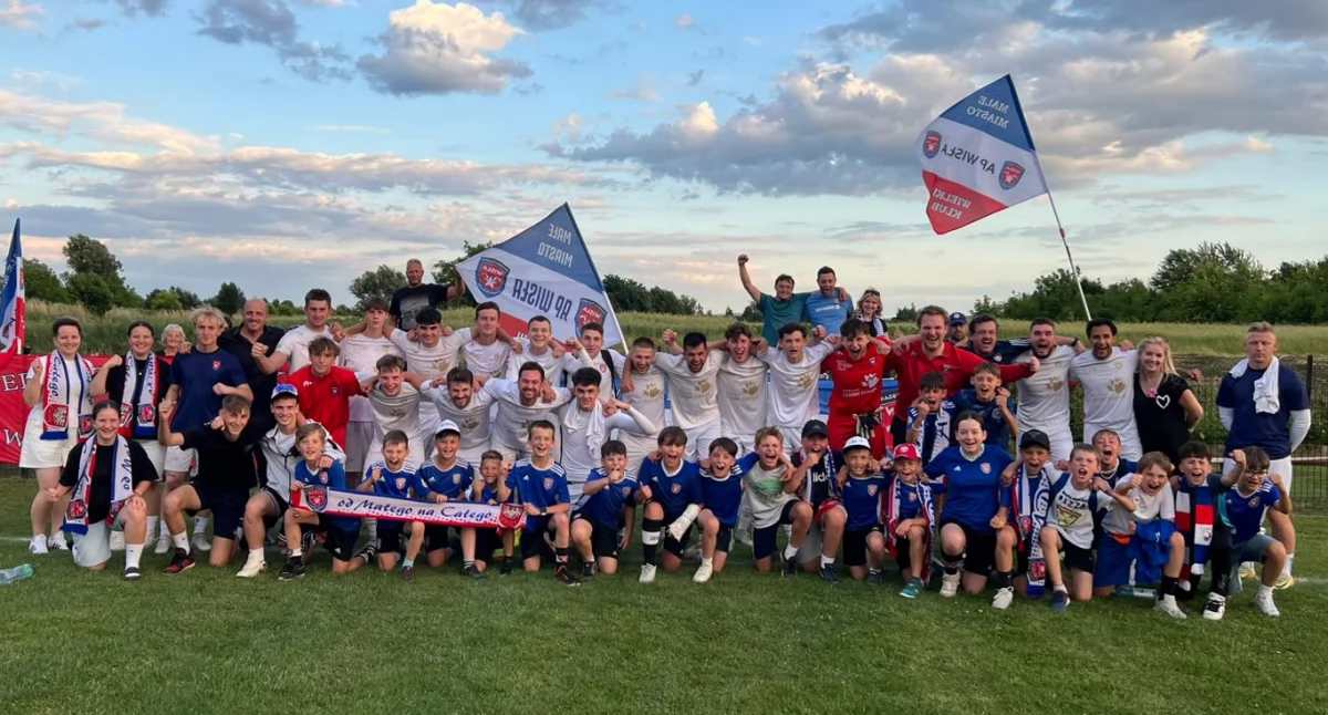 Wisła Czarny Dunajec awansowała do 5. ligi - klub pnie się w górę