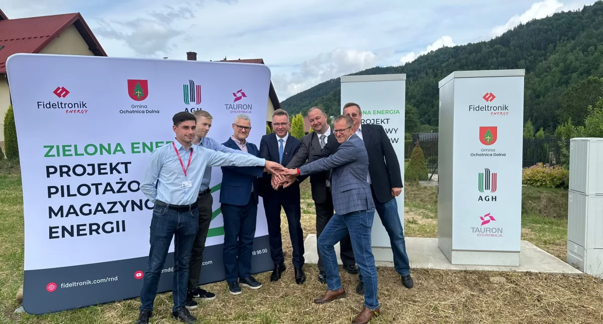 Fideltronik Energy i AGH testują magazyn energii w Ochotnicy Dolnej