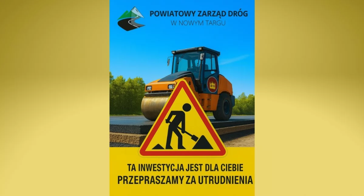 Utrudnienia drogowe w miejscowości Ciche. Całkowite zamknięcie odcinka drogi powiatowej nr 1654K