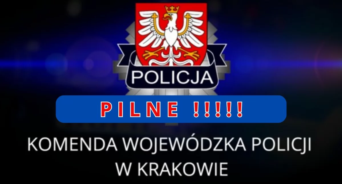 Małopolska Policja uruchomiła całodobową infolinię ws. poszukiwań podejrzanego ze Starej Wsi