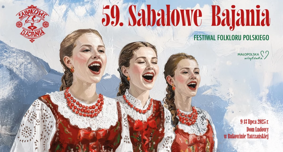 Bukowina Tatrzańska znów stanie się stolicą polskiego folkloru. 59. Festiwal Folkloru Polskiego „Sabałowe Bajania” już 9–13 lipca