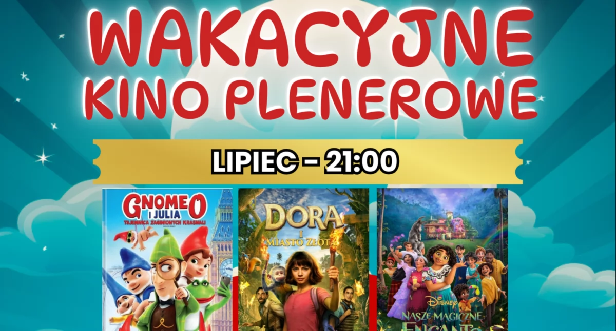 Wakacyjne Kino Plenerowe w Szaflarach - seanse pod gołym niebem w każdą niedzielę lata