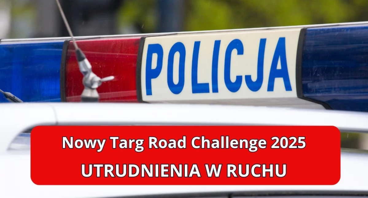 Utrudnienia w ruchu na terenie powiatu nowotarskiego - powodem wyścig kolarski Nowy Targ Road Challenge
