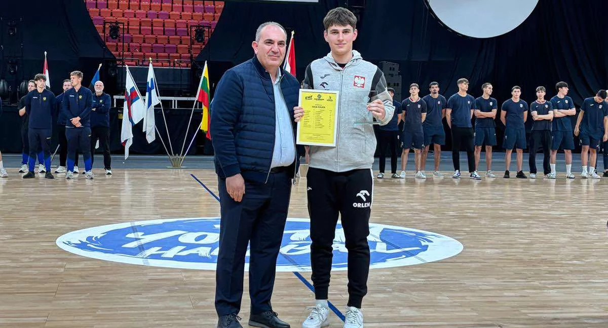 Jakub Kalata z Szaflar w Drużynie Gwiazd Mistrzostw Europy U-19