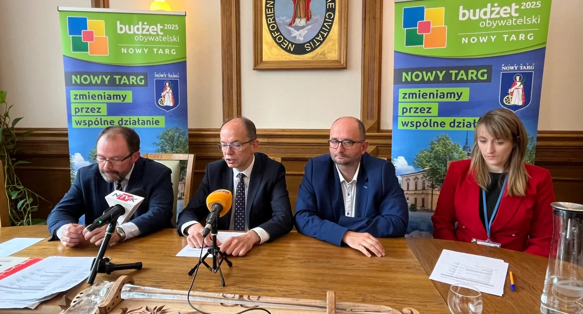 Nowotarżanie wybrali zwycięskie projekty w ramach Budżetu Obywatelskiego 2025
