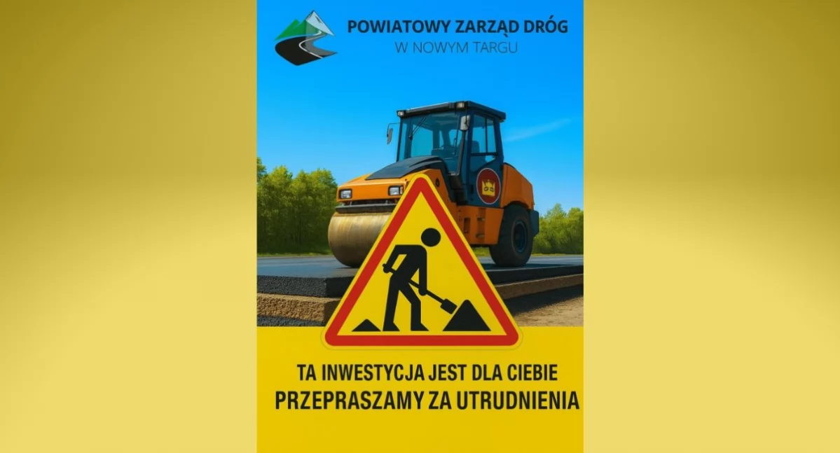 Sromowce Wyżne - zamknięcie odcinka drogi powiatowej 1638K w dniach 14–16 lipca 2025 r.