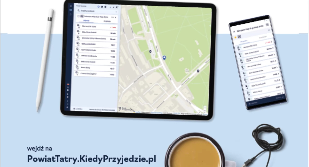 Nowy system informacji pasażerskiej w powiecie tatrzańskim