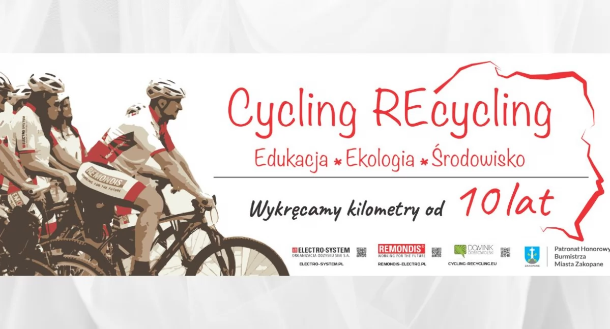 Cycling Recycling 2025 rusza z Zakopanego - ekologiczny rajd rowerowy po raz 10. połączy sport, recycling i edukację