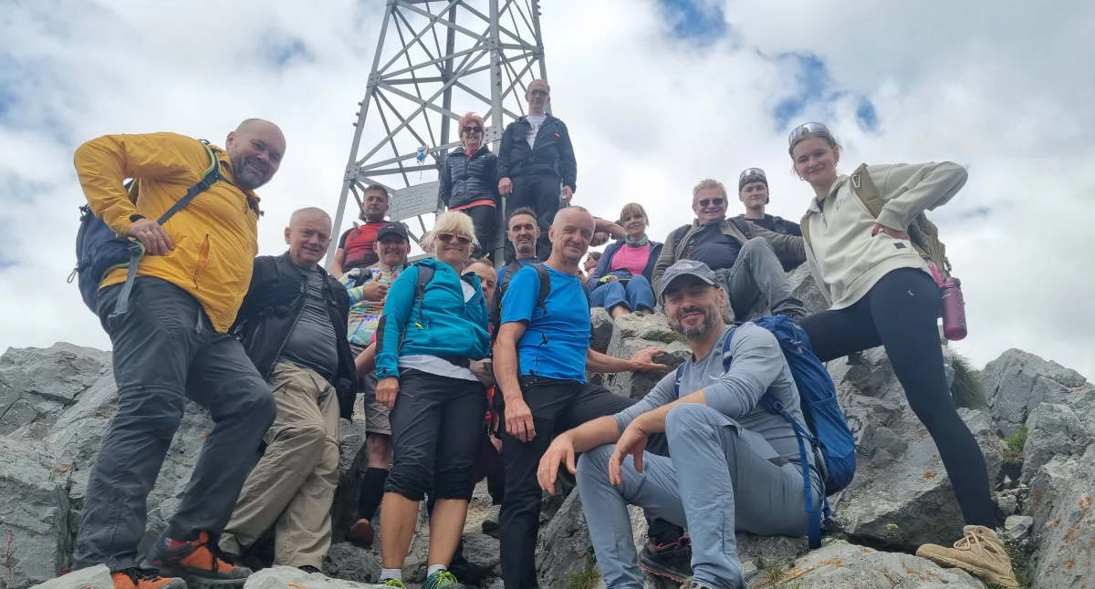 Zanim ruszyli na rowerach, zdobyli Giewont