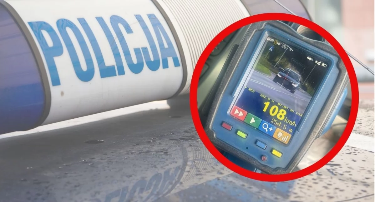 Jechał 108 km/h przez Biały Dunajec. Stracił prawo jazdy i dostał wysoki mandat