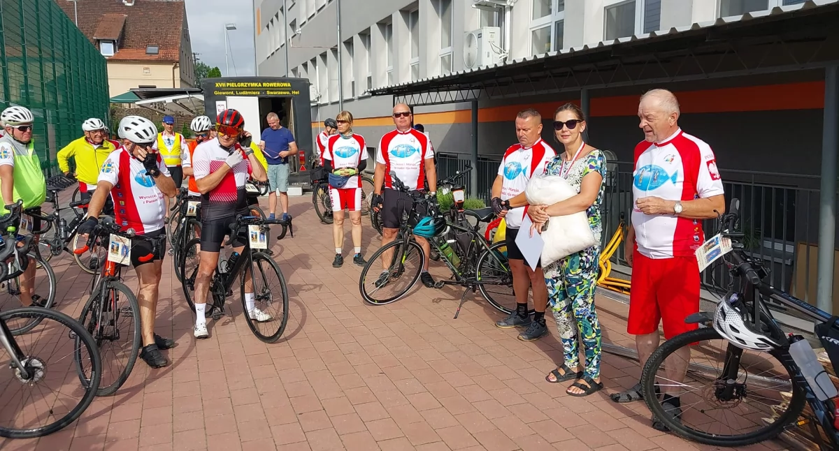 Pielgrzymi na rowerach dotarli do Wielkopolski
