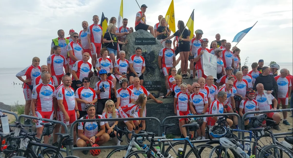 Rowerzyści zdobyli Hel - XVII Góralska Pielgrzymka Rowerowa dotarła do celu