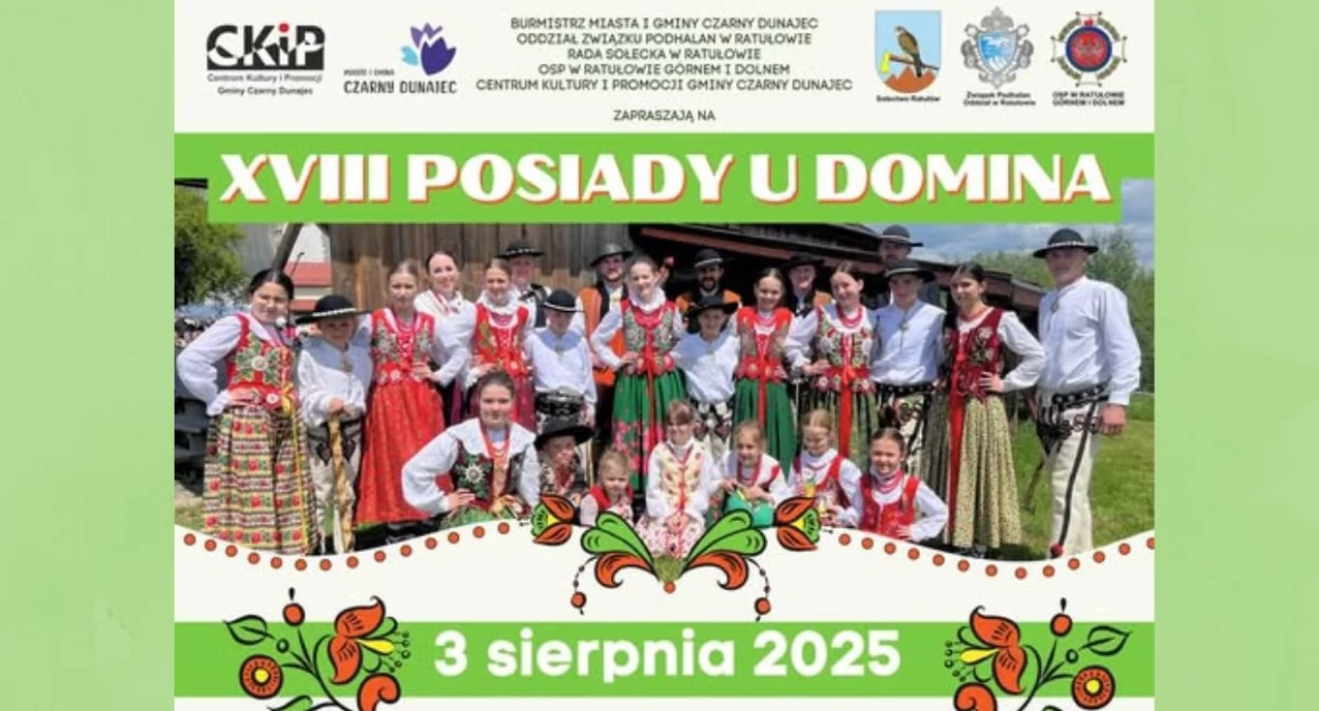 XVIII Posiady u Domina w Ratułowie już 3 sierpnia