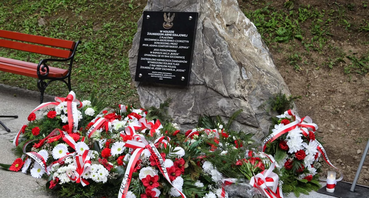 W Szczawnicy odsłonięto tablicę upamiętniającą Powstanie Szczawnickie z 1944 roku