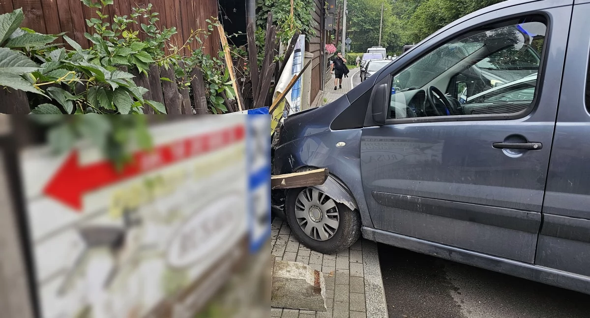 Nietrzeźwy kierowca spowodował kolizję i uderzył w budynek - miał ponad 3 promile alkoholu