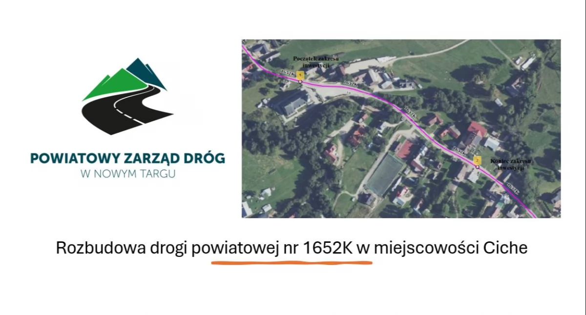 Nowa inwestycja drogowa w Cichem - podpisano umowę na rozbudowę drogi powiatowej