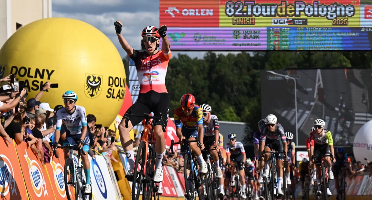 Ben Turner zwycięzcą etapu Tour de Pologne do Wałbrzycha