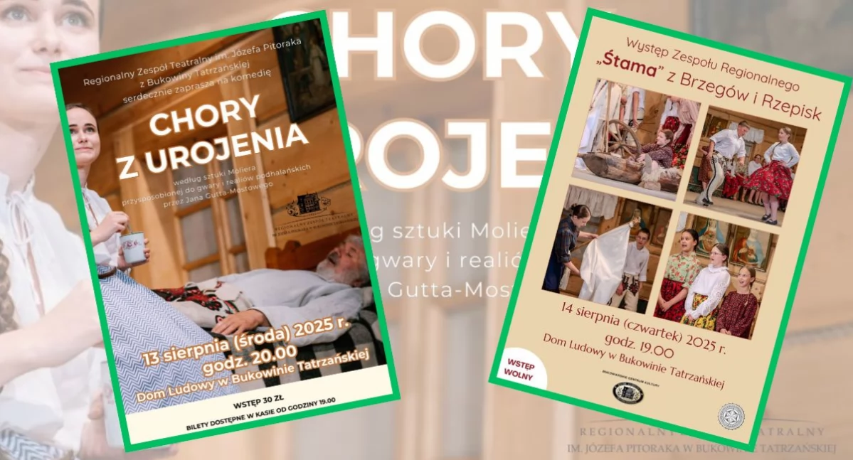 Teatr i folklor w Domu Ludowym w Bukowinie Tatrzańskiej
