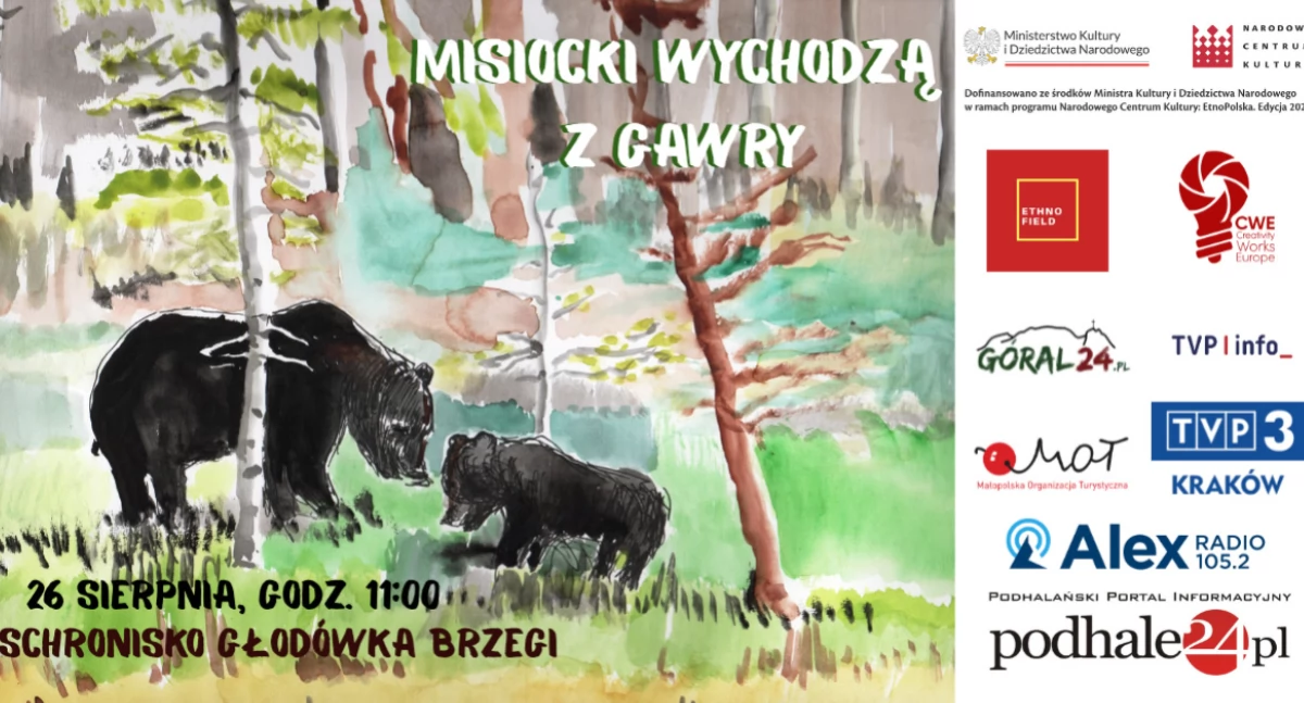 Podhalańskie opowieści ożyją na scenie w ramach projektu „Misiocki wychodzą z gawry…”
