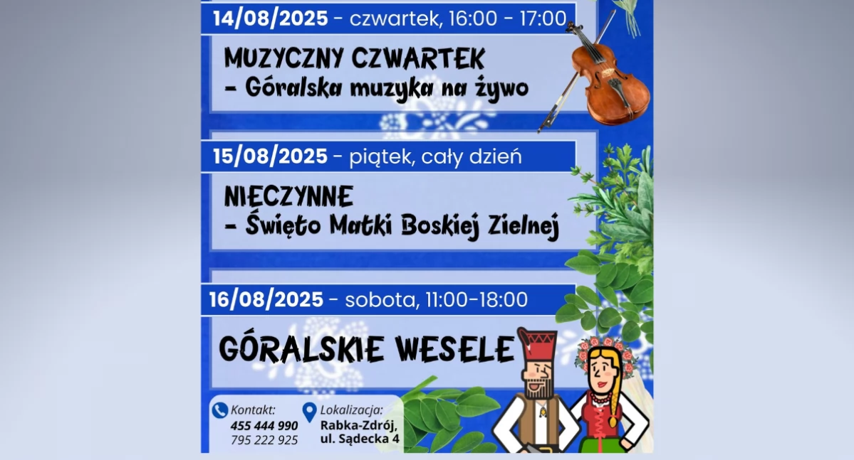 „Wesele Herszta i jego Ukochanej”: Unikalne Wydarzenie w Muzeum Górali i Zbójników