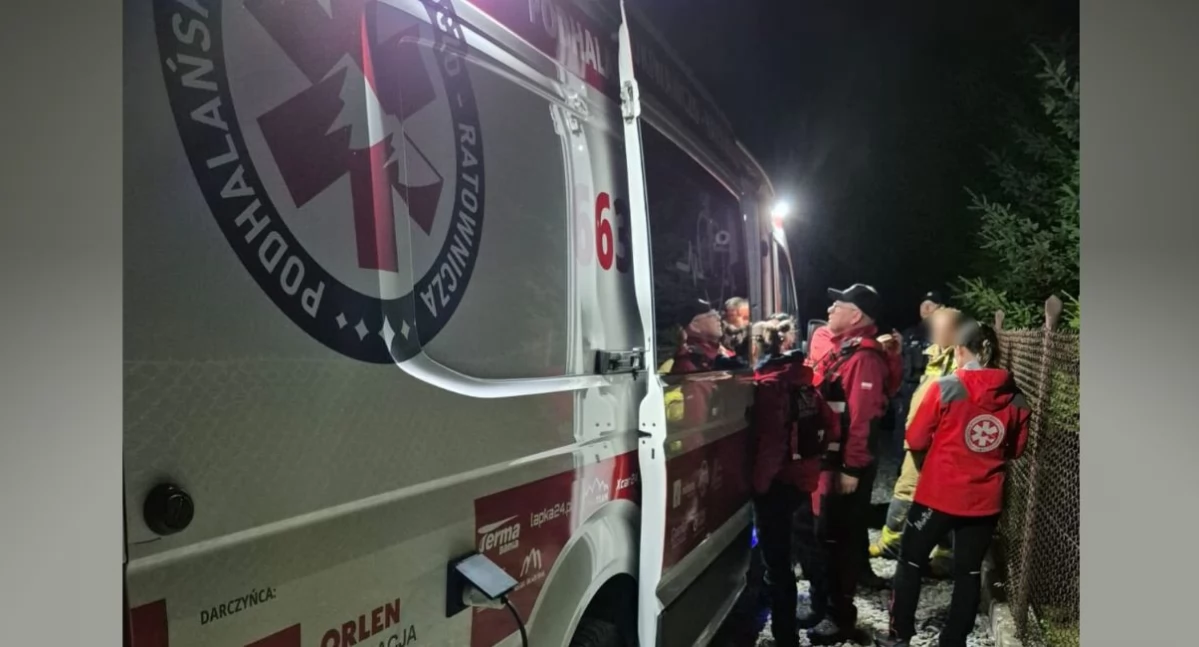 Przytomne działanie świadka zakończyło poszukiwania w Kościelisku