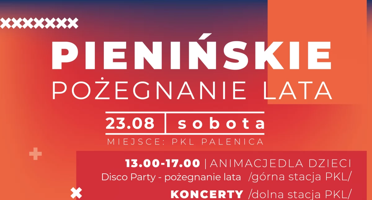 Pienińskie Pożegnanie Lata 2025 w Szczawnicy – całodniowa impreza dla rodzin