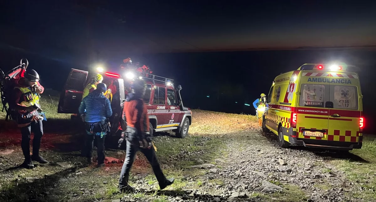 Akcja ratunkowa na ferracie „Výzva“ - Polka uratowana przez ratowników HZS