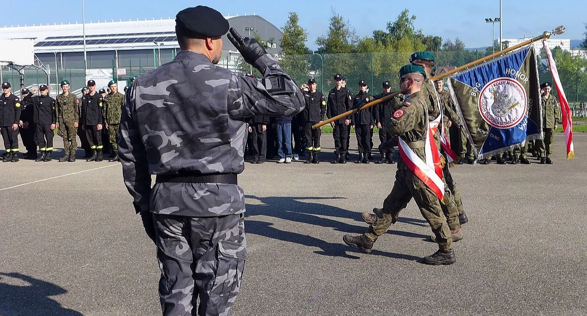 Nowy Targ: uroczyste rozpoczęcie roku w szkole mundurowej z udziałem gości