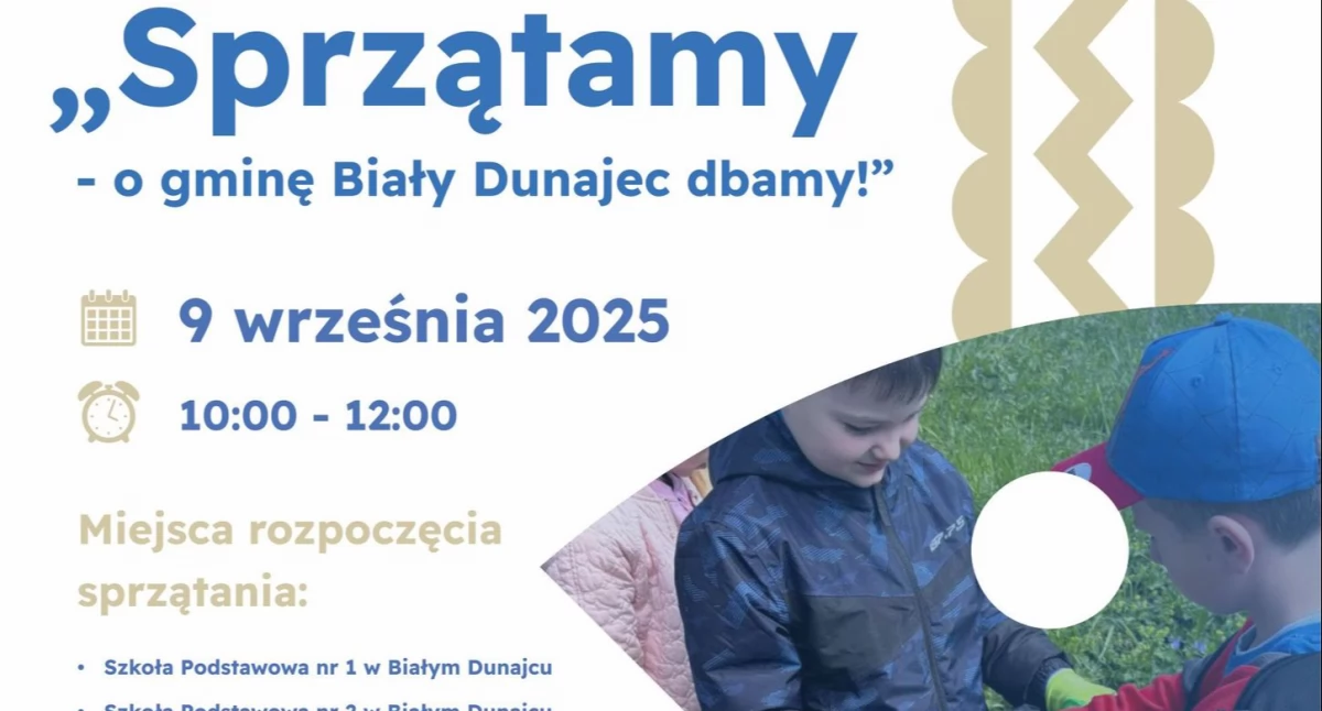 Po raz kolejny posprzątają gminę Biały Dunajec 