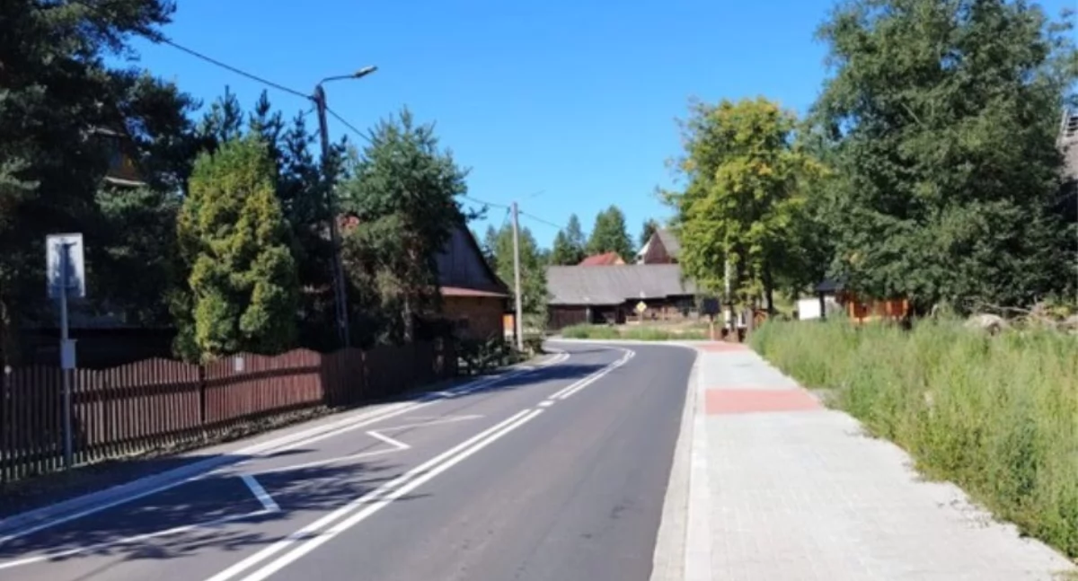 Nowoczesna droga w Cichym oddana do użytku - inwestycja za 7,65 mln zł