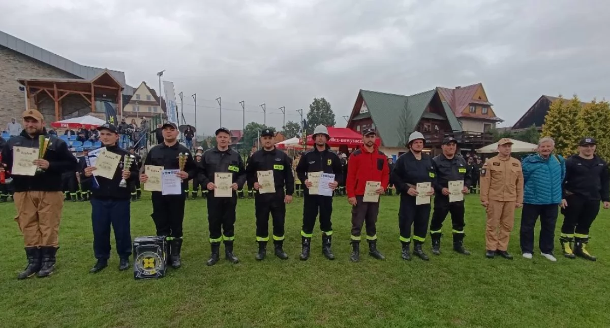 Strażacy ochotnicy rywalizowali w Białce Tatrzańskiej na powiatowych zawodach sportowo-pożarniczych