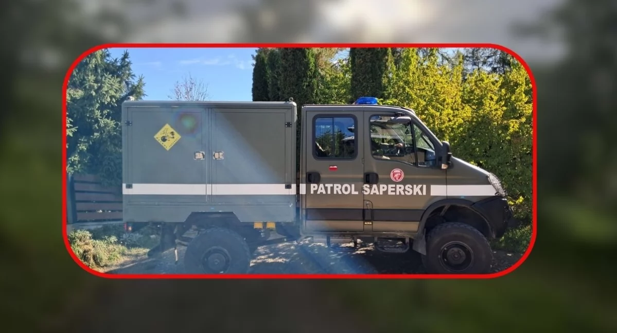 Znalezisko z czasów wojny w Rabce-Zdroju. Policja i saperzy zabezpieczyli granaty ręczne
