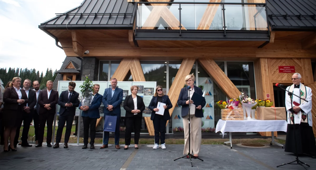 Uroczyste otwarcie nowej siedziby Ośrodka Pomocy Społecznej w Poroninie