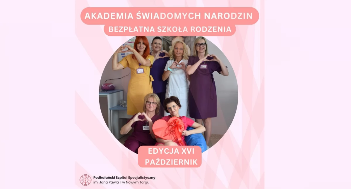 Rusza 16. edycja Bezpłatnej Szkoły Rodzenia w Podhalańskim Szpitalu w Nowym Targu