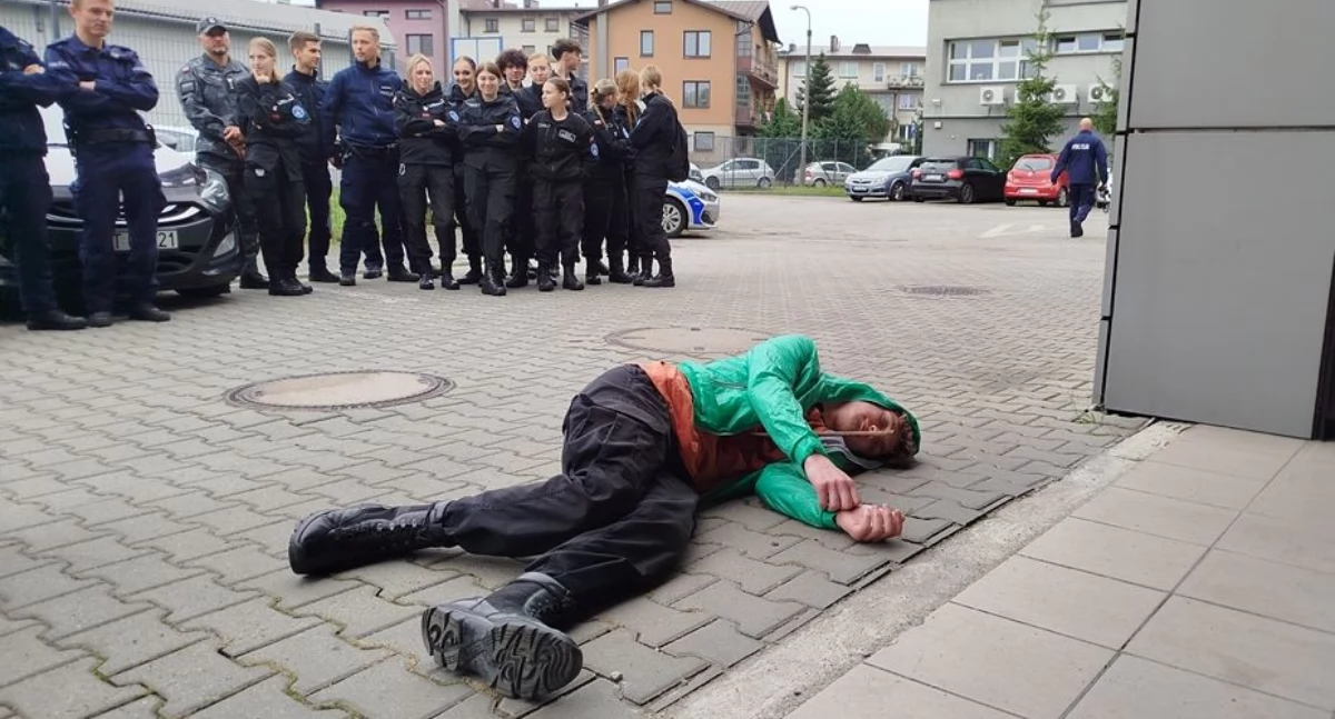 Kadeci z Nowego Targu szkolili się z policjantami i strażakami