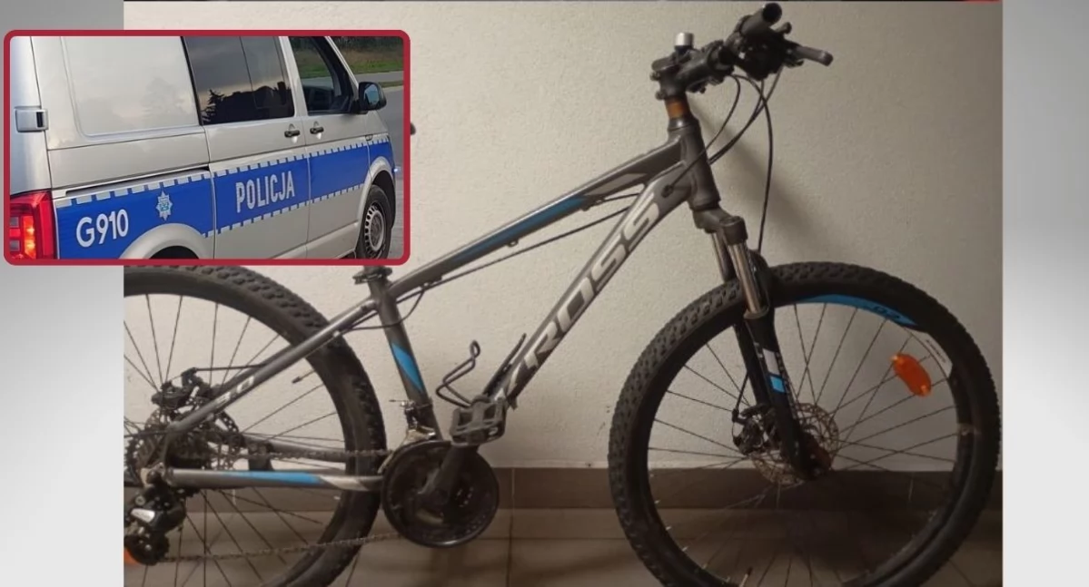 Policja w Nowym Targu odzyskała skradziony rower i zatrzymała sprawcę