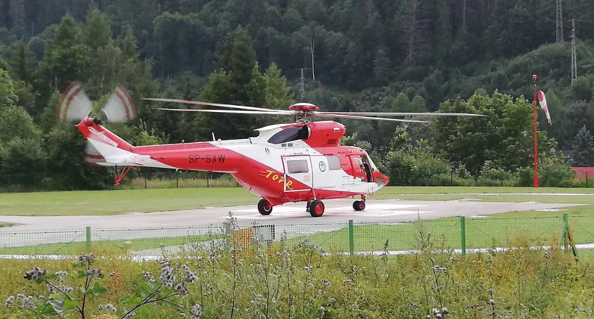 Śmiertelny wypadek w Tatrach - akcja ratunkowa pod Rysami