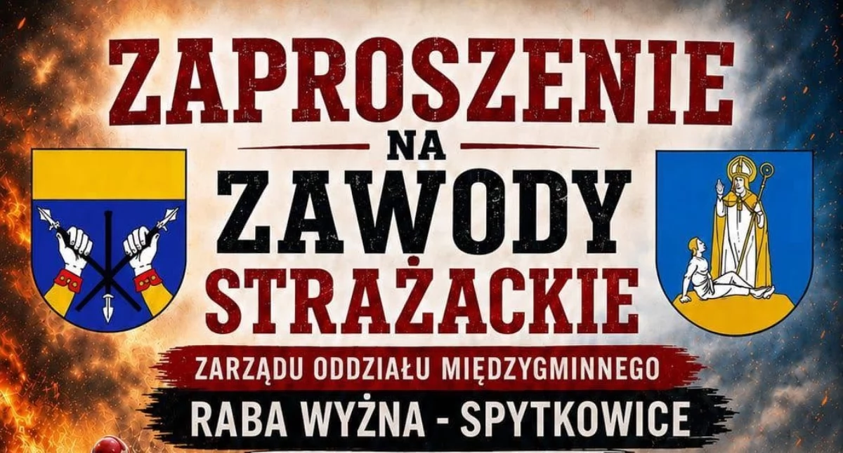 Strażackie święto w Rabie Wyżnej. Druhowie staną do rywalizacji na stadionie Orkana